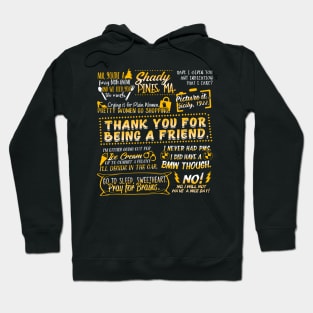 Golden Quotes Hoodie